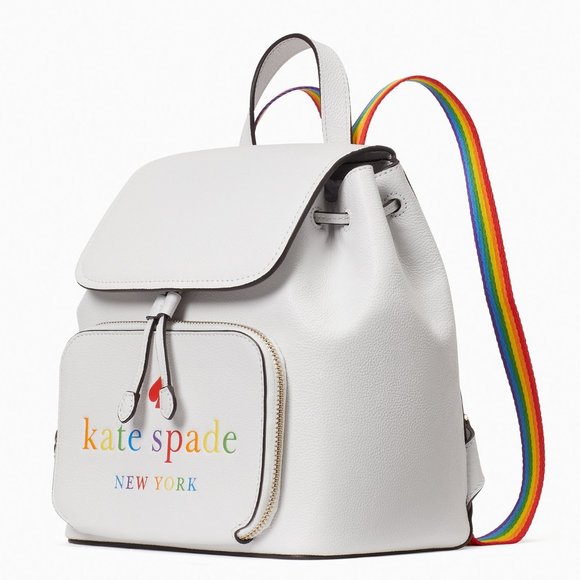 kate spade Bags New Kate Spade Pride Darcy Flap Rainbow Backpack